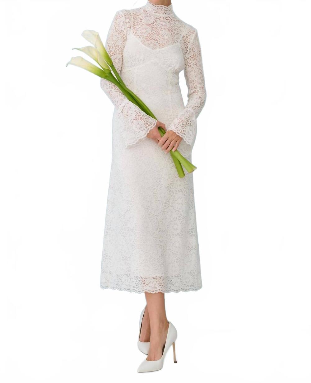 NEW FEW MODA jen dress in white lace